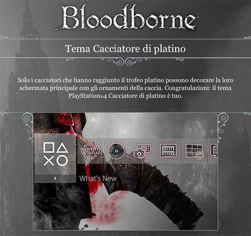 bloodborne tema platino