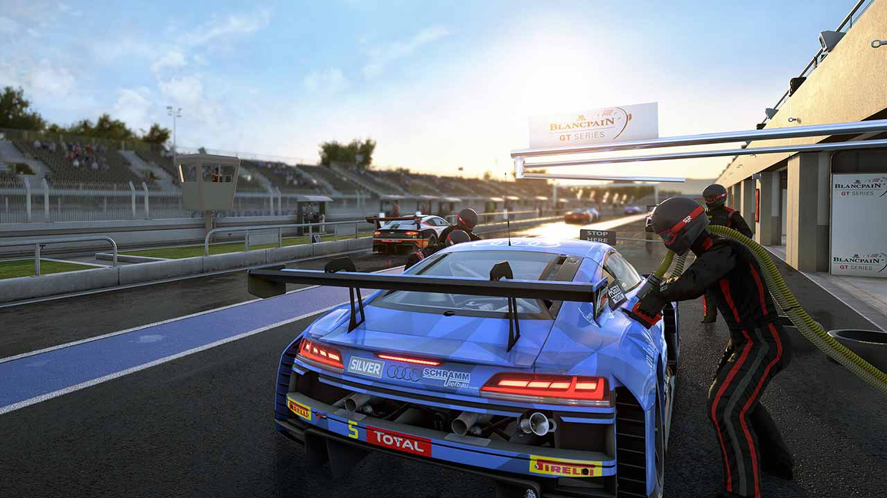 assetto corsa competizione recensione ps4 laserscan