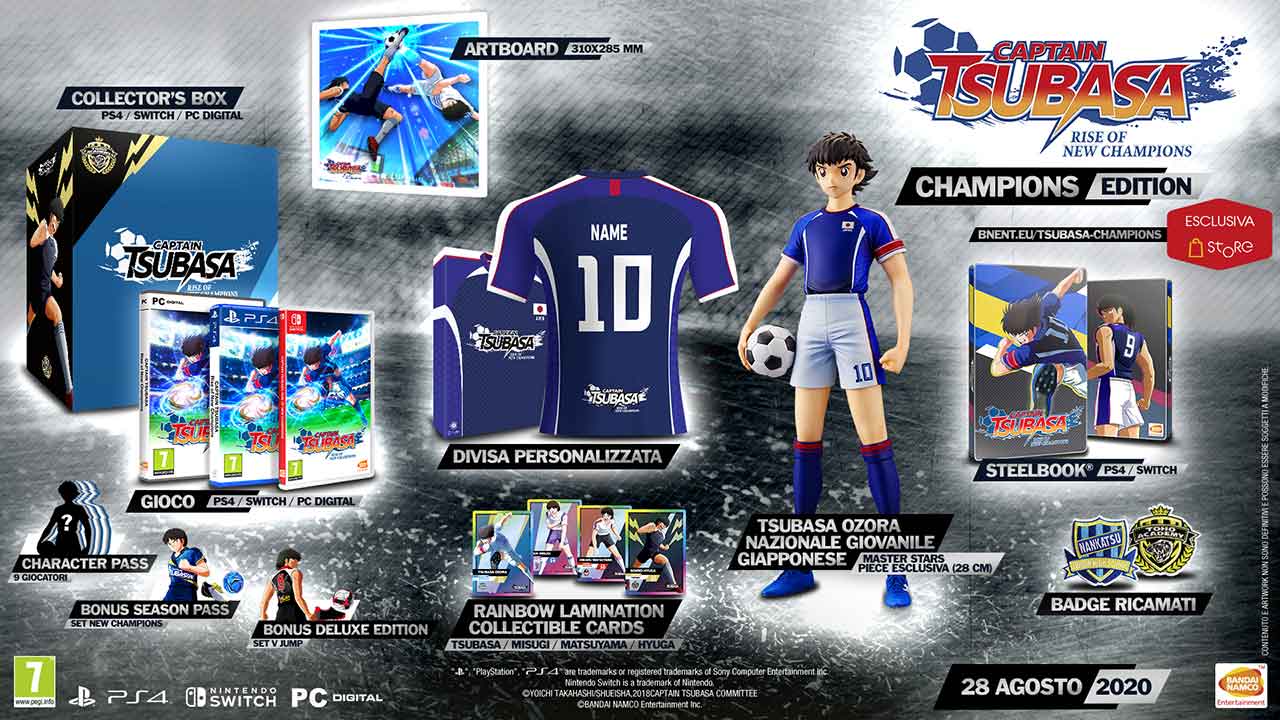 captain tsubasa rise champions champions edition