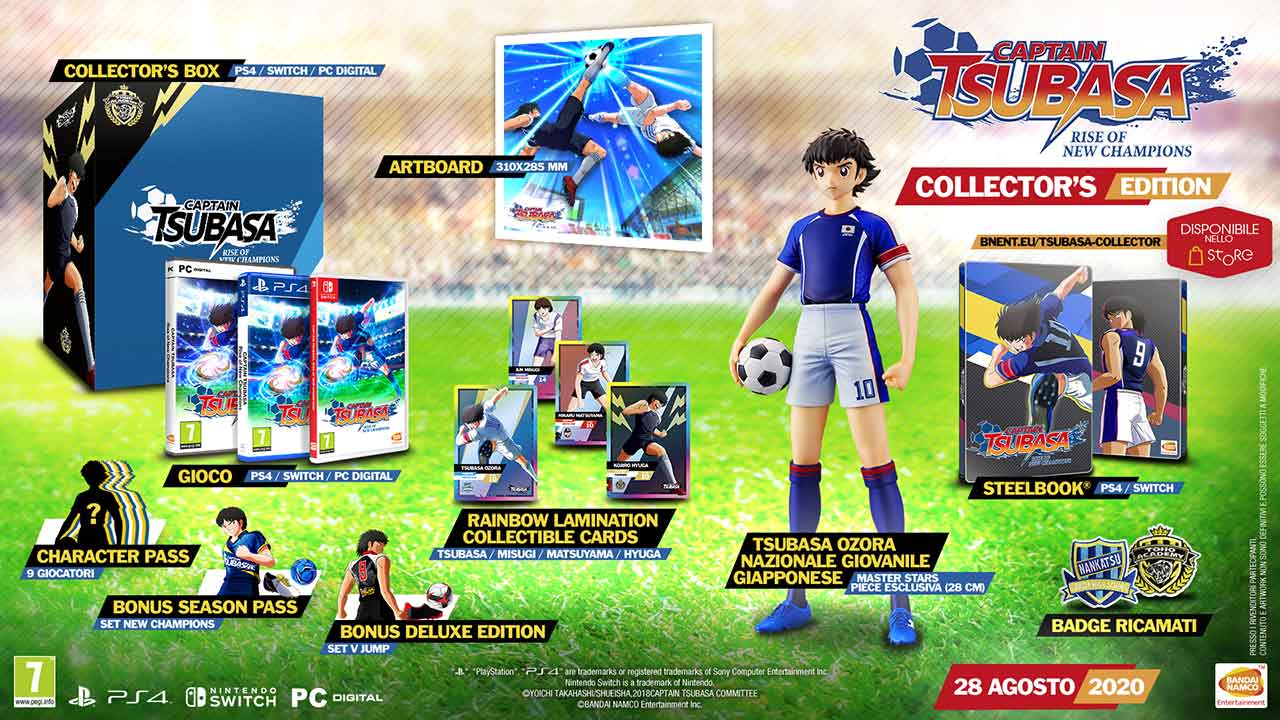 captain tsubasa rise new champions collector edition