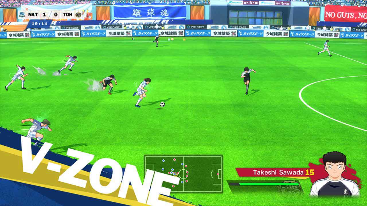 captain tsubasa rise new champions gameplay