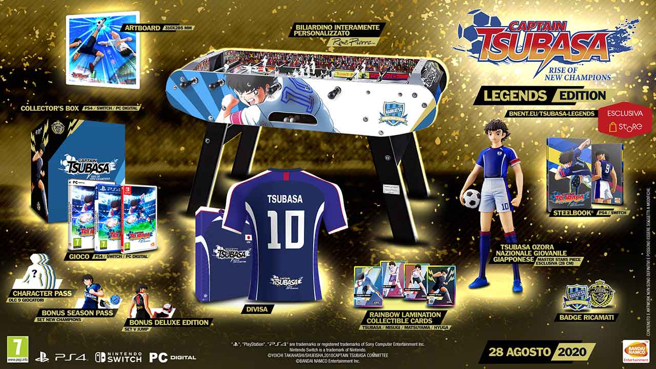 captain tsubasa rise new champions legends edition