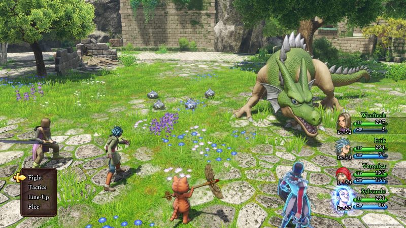 Dragon Quest XI gameplay