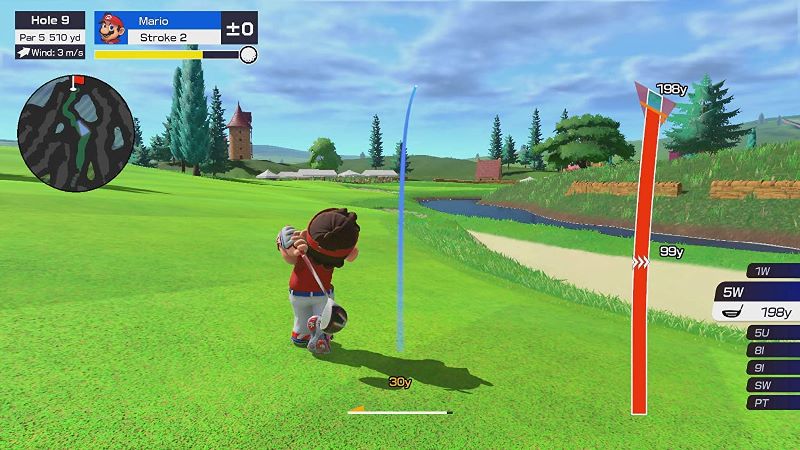 Mario Golf Super Rush gameplay