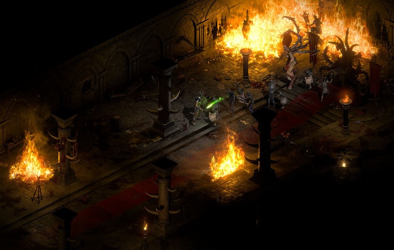 Diablo II Resurrected gameplay