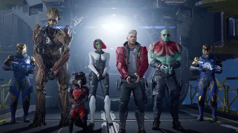 Marvel's Guardians of the Galaxy gameplay
