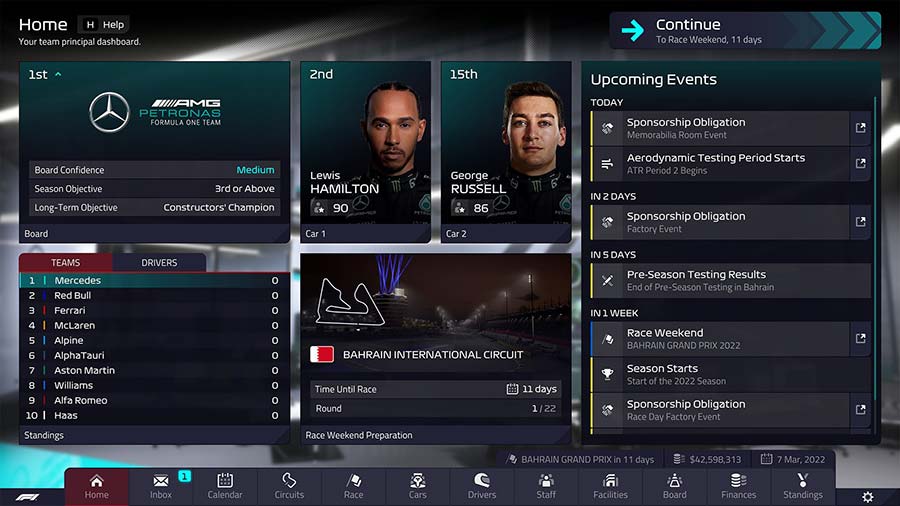 f1 manager 2022 longevita