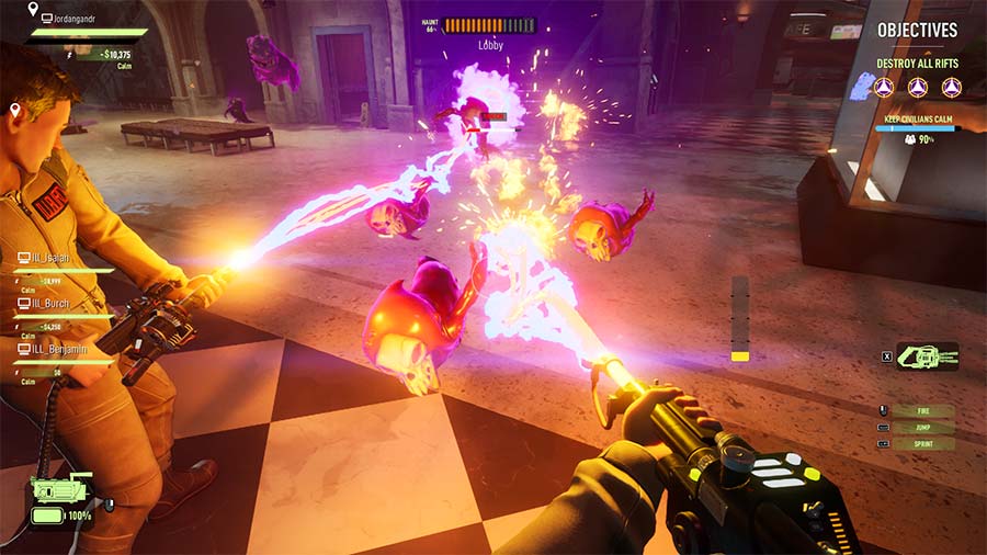 ghostbusters spirit unleashed grafica