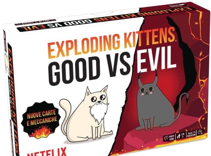 Exploding Kittens lancia un nuovo gioco di carte - Exploding Kittens: Good  vs. Evil 